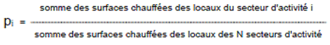 Formule du calcul du coefficient pi